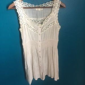 Lace festival top